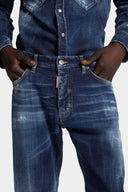 Jeans DSQUARED2, Ducati x D2 Dark Blue Wash The American Jeans