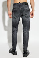 BLUGI DSQUARED2, Skater, Grey, Distressed Design