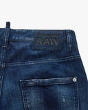 BLUGI DSQUARED2, Skater, Claasic Design, Logo, Dark Blue