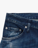 BLUGI DSQUARED2, Skater, Claasic Design, Logo, Dark Blue