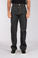 JEANS DSQUARED2, Regular Fit Cotton Stretch Denim 642 Jeans, Negru