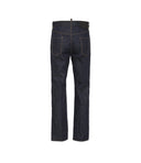 JEANS DSQUARED2, Navy blue, 642 Jeans Fit, Bleumarin