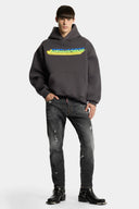 Jeans DSQUARED2 Skater White Marks – Negru
