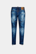 Jeans DSQUARED2,Medium Cloudy Biker Zips Jeans