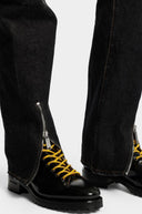 Jeans DSQUARED2, Aviator Biker Zips Jeans, Negru 5