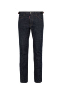 Jeans DSQUARED2, Japanese Rinse Denim Teddy Jeans, Bleumarin
