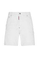 Pantaloni scurti Dsquared2, Full White S71MU0799STN833100