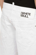 Pantaloni scurti Dsquared2, Full White S71MU0799STN833100