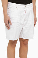 Pantaloni scurti Dsquared2, Full White S71MU0799STN833100