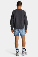 Pantaloni scurti DSQUARED2, Light Scarface Wash Bro Jean, Blue