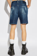 Pantaloni scurti DSQUARED2, NAVY BLUE Denim shorts
