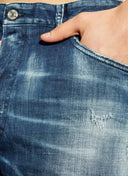 Pantaloni scurti DSQUARED2, NAVY BLUE Denim shorts