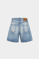 Bermude DSQUARED2, Medium Wash Boxer Shorts