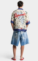Bermude DSQUARED2, Light Wash Surfer Shorts