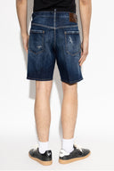Bermude DSQUARED2, NAVY BLUE ‘Marine’ denim shorts