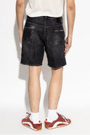 Bermude DSQUARED2,  BLACK ‘Marine’ denim shorts