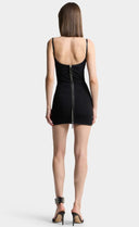Rochie DSQUARED2, D2 Glove Dress, Negru