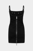 Rochie DSQUARED2, D2 Glove Dress, Negru