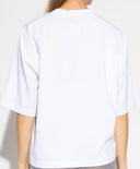 Tricou DSQUARED2, Red Logo Print, Alb