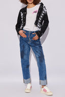 Tricou DSQUARED2, Heart Angel Print, White
