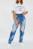 Tricou DSQUARED2, Chic Print, White