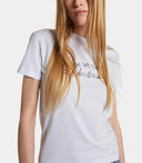 Tricou DSQUARED2, Wash Just Right Fit, Babes, White