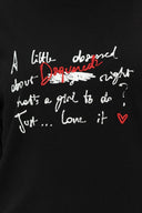 Tricou DSQUARED2, Dsquared2 BLACK Printed T-shirt