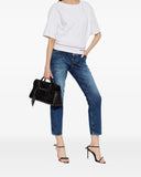 Tricou DSQUARED2, WHITE T-shirt with logo