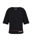 Tricou DSQUARED2,  BLACK T-shirt with logo