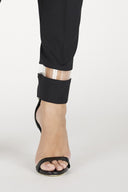 Pantaloni Dsquared2, Insertie incolora, Negru