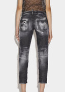BLUGI DSQUARED2, JENNIFER CROPPED, Black