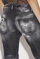 BLUGI DSQUARED2, JENNIFER CROPPED, Black