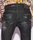 Jeans  DSQUARED2, Black Burning In Love, Black