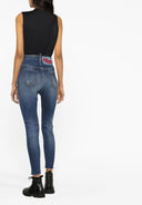 Blugi DSQUARED2, Light Blue, High Waist Twiggy
