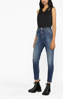 Blugi DSQUARED2, Light Blue, High Waist Twiggy