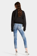 Blugi  DSQUARED2, High Waist Twiggy, S72LB0737S30789470