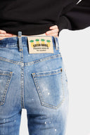 Blugi  DSQUARED2, High Waist Twiggy, S72LB0737S30789470
