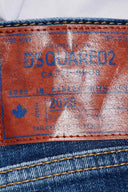 JEANS DSQUARED2,NAVY BLUE 'D2 Twisted' jeans
