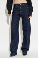 JEANS DSQUARED2, Navy blue, D2 Twisted Jeans
