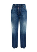 Jeans DSQUARED2, Navy blue Boston jeans, Logo insert