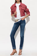 Jeans DSQUARED2,  MARINEBLAU Jeans „Super Skinny”