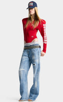 Jeans DSQUARED2, Light Undle Loose Twist Jeans