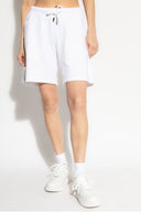Pantaloni DSQUARED2, Printed Logo, Cotton, White