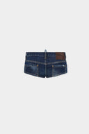 Pantaloni scurti DSQUARED2, Dark Busted Rebel Hot Pants