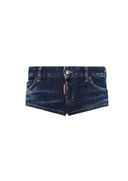 Pantaloni scurti DSQUARED2, Dark Busted Rebel Hot Pants