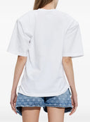 Tricou DSQUARED2, Iconique Loose Fit Tee White