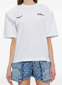 Tricou DSQUARED2, Iconique Loose Fit Tee White