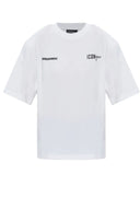 Tricou DSQUARED2, Iconique Loose Fit Tee White