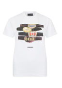 Tricou DSQUARED2, Iconique Just Right Fit Tee