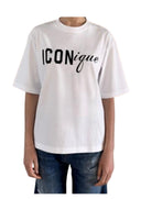 Tricou DSQUARED2, Iconique Loose Fit Tee, White